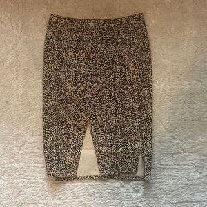 Cupshe Animal Print Pencil Skirt